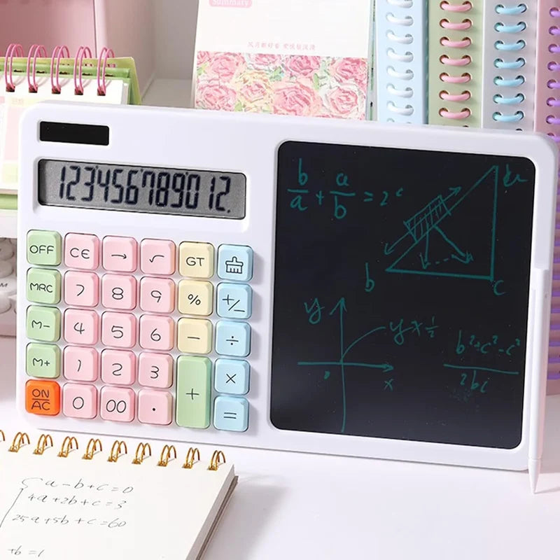 Calculator with Writing Tablet