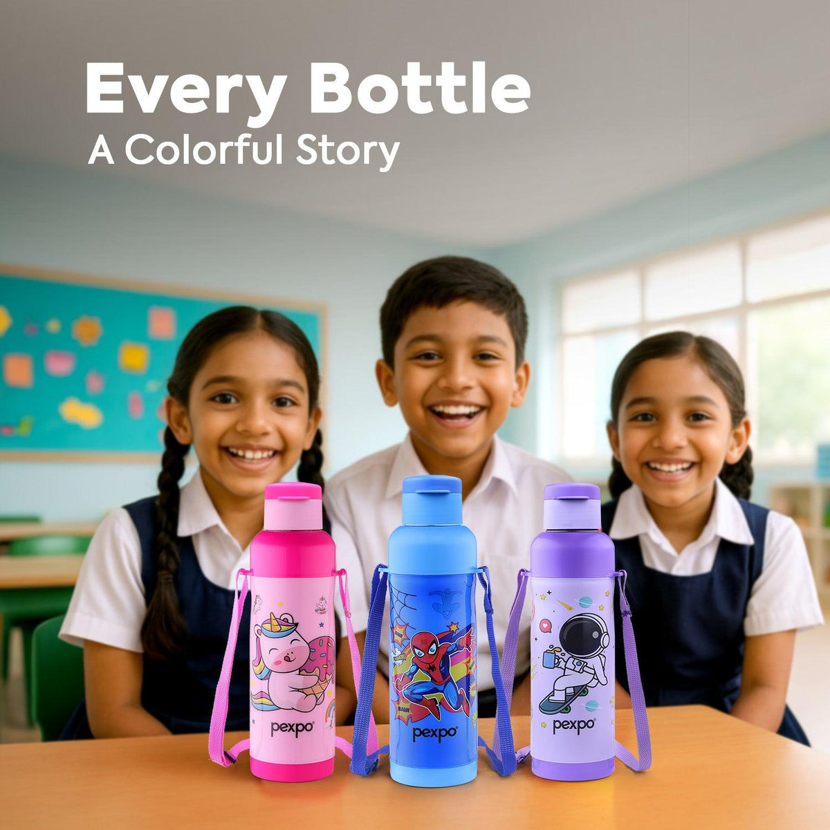 Portable Rope Sippy Bottle